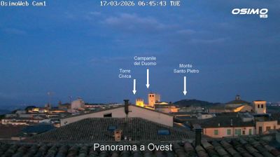 immagine della webcam nei dintorni di Numana: webcam Osimo