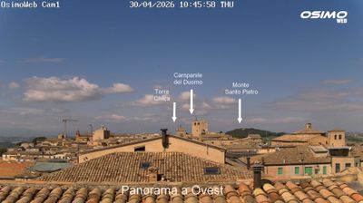 immagine della webcam nei dintorni di Senigallia: webcam Osimo