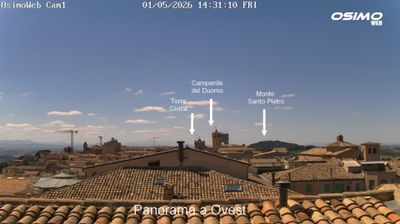 immagine della webcam nei dintorni di Marcelli: webcam Osimo