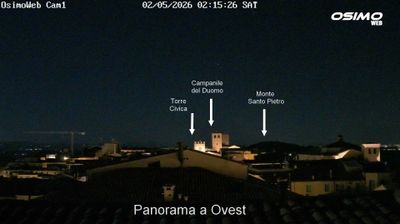 immagine della webcam nei dintorni di Offagna: webcam Osimo