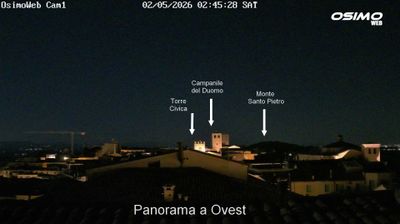immagine della webcam nei dintorni di Aspio terme: webcam Osimo