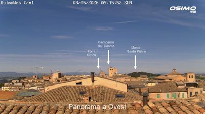 immagine della webcam nei dintorni di Civitanova Marche: webcam Osimo