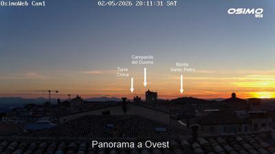 immagine della webcam nei dintorni di Numana: webcam Osimo