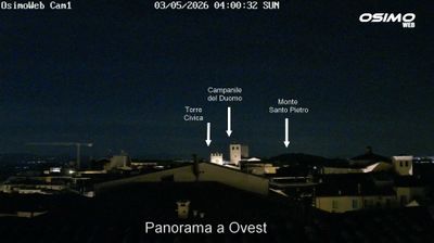 immagine della webcam nei dintorni di Castelfidardo: webcam Osimo