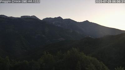 immagine della webcam nei dintorni di Castel Vittorio: webcam Mendatica