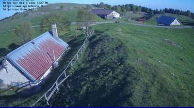 immagine della webcam nei dintorni di Andreis: webcam Pian del Cansiglio