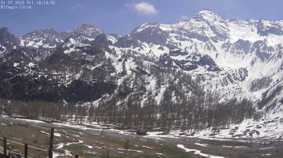 immagine della webcam nei dintorni di Usseglio: webcam Pian della Mussa
