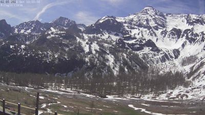 immagine della webcam nei dintorni di Forno Alpi Graie: webcam Pian della Mussa