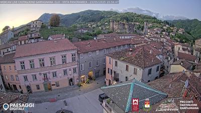immagine della webcam nei dintorni di Villa Minozzo - Febbio: webcam Castiglione di Garfagnana