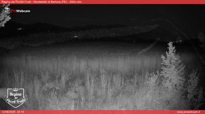 immagine della webcam nei dintorni di Castiglione Messer Raimondo: webcam Montebello di Bertona