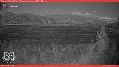 immagine della webcam nei dintorni di Chieti: webcam Montebello di Bertona