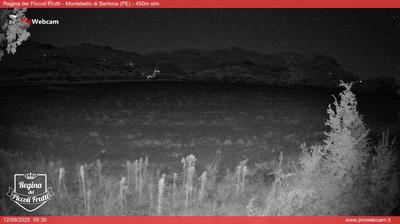 immagine della webcam nei dintorni di Canzano: webcam Montebello di Bertona