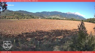 immagine della webcam nei dintorni di Calascio: webcam Montebello di Bertona