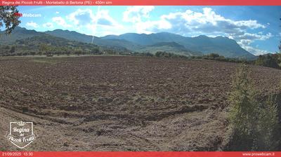 immagine della webcam nei dintorni di Pescara: webcam Montebello di Bertona