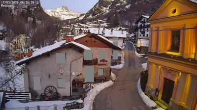 immagine della webcam nei dintorni di Cantoira: webcam Forno Alpi Graie