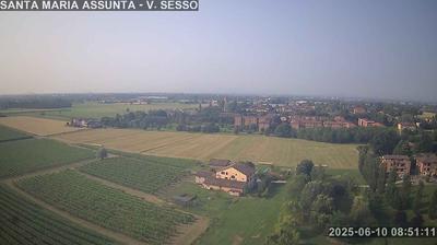 immagine della webcam nei dintorni di Rolo: webcam Cadelbosco di Sopra