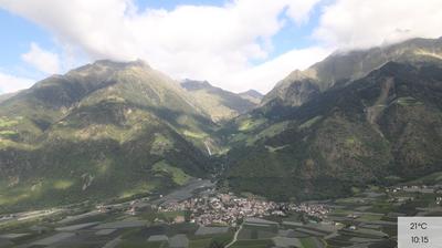 Preview delle webcam di Lagundo › Nord-Est: Urlaub auf dem Bauernhof Niederhof
