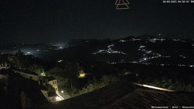 immagine della webcam nei dintorni di Santarcangelo di Romagna: webcam Verucchio