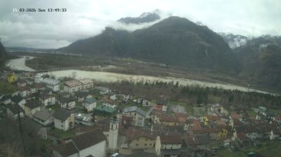 immagine della webcam nei dintorni di Belluno: webcam Soverzene