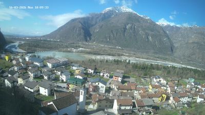 immagine della webcam nei dintorni di Tambre: webcam Soverzene