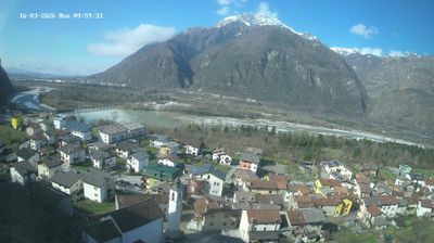 immagine della webcam nei dintorni di Tambre: webcam Soverzene