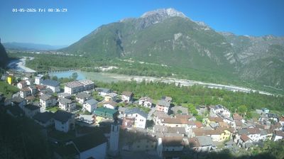 immagine della webcam nei dintorni di Tambre: webcam Soverzene