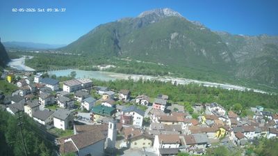 immagine della webcam nei dintorni di Barcis: webcam Soverzene