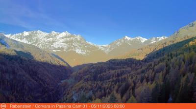 immagine della webcam nei dintorni di Senales: webcam Corvara in Passiria