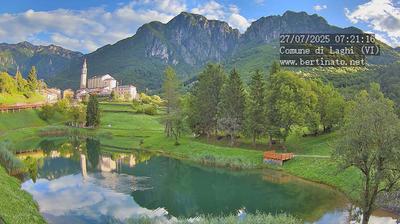 immagine della webcam nei dintorni di Altopiano di Asiago: webcam Laghi