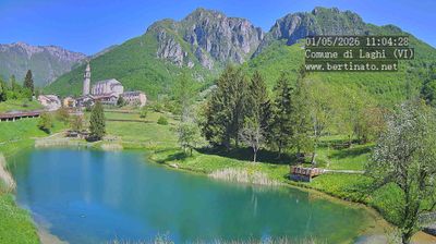 immagine della webcam nei dintorni di Calceranica al Lago: webcam Laghi