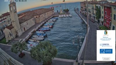 immagine della webcam nei dintorni di Marano di Valpolicella: webcam Lazise