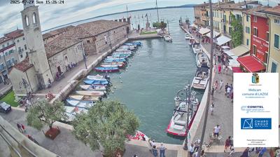 immagine della webcam nei dintorni di Moniga del Garda: webcam Lazise