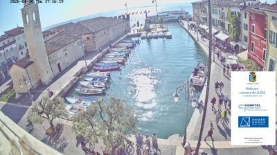 immagine della webcam nei dintorni di San Zeno di Montagna: webcam Lazise
