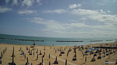 immagine della webcam nei dintorni di Ancona: webcam Porto Potenza Picena
