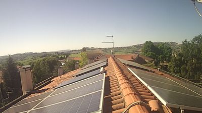 immagine della webcam nei dintorni di Offagna: webcam Aspio terme