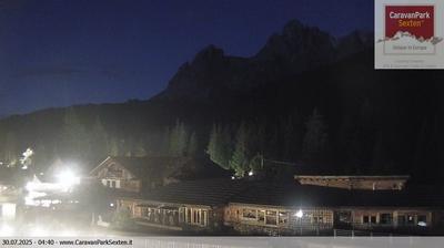 Preview delle webcam di Sesto: Caravan Park Sexten