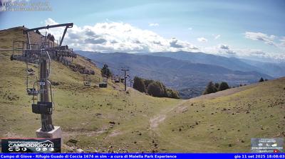 Preview delle webcam di Palena › Sud-Ovest: Rifugio Guado di Coccia