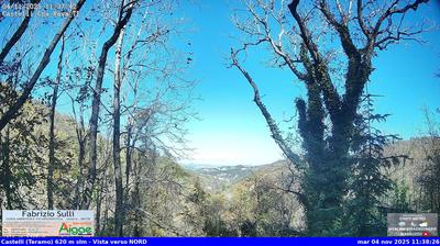 immagine della webcam nei dintorni di Teramo: webcam Castelli