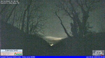 immagine della webcam nei dintorni di Castiglione Messer Raimondo: webcam Castelli