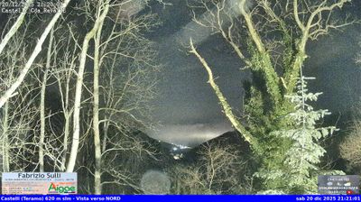 immagine della webcam nei dintorni di Ofena: webcam Castelli