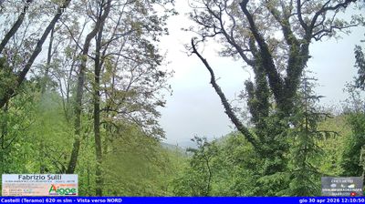 immagine della webcam nei dintorni di Campo Imperatore: webcam Castelli