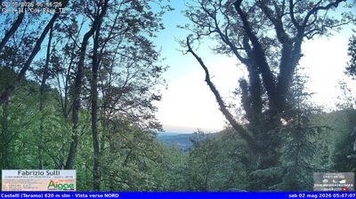 immagine della webcam nei dintorni di Campli: webcam Castelli