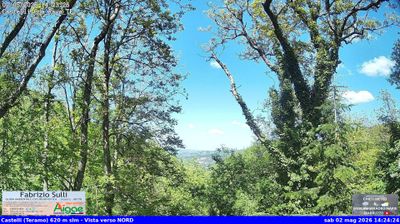 immagine della webcam nei dintorni di Arsita: webcam Castelli