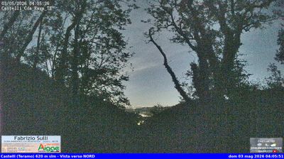 immagine della webcam nei dintorni di Canzano: webcam Castelli