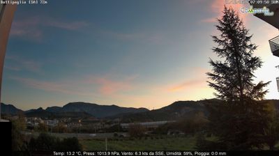 immagine della webcam nei dintorni di Altavilla Silentina: webcam Battipaglia