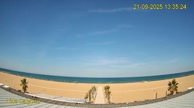 immagine della webcam nei dintorni di Casalbordino: webcam Petacciato Marina