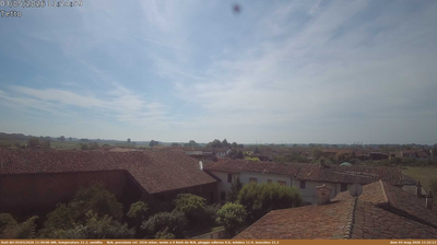 immagine della webcam nei dintorni di Soresina: webcam Castelnuovo Bocca d'Adda
