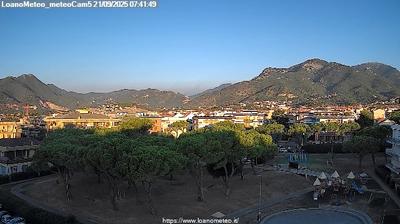 Preview delle webcam di Loano › Nord-Ovest: Parco Don Leone Grossi