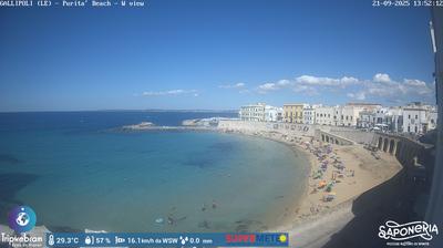Preview delle webcam di Gallipoli › Nord-Est: Beach of Purity