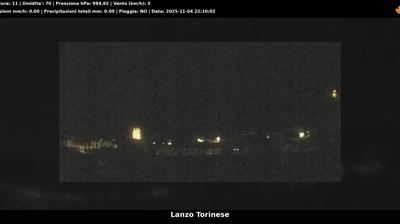 immagine della webcam nei dintorni di Forno Canavese: webcam Lanzo Torinese